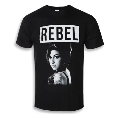 metál póló férfi Amy Winehouse - Rebel - ROCK OFF - AMYTS04MB