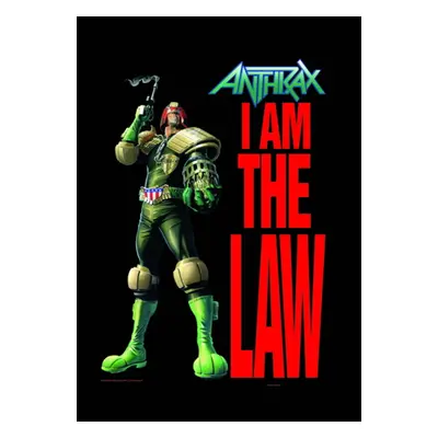 Zászló Anthrax - Judge Dredd