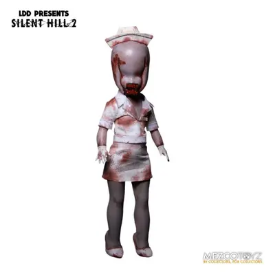 Szobrocska (baba) Silent Hill - Living Dead Dolls - Doll Bubble Head Nurse
