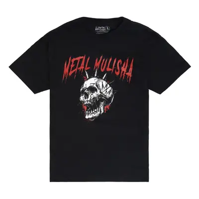 utcai póló férfi - SLASHER BLK - METAL MULISHA - BLK_MMTSS2027.01