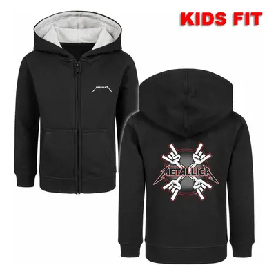 kapucnis pulóver gyermek Metallica - Crosshorns - METAL-KIDS - 649.39.8.999