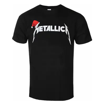 metál póló férfi Metallica - Black - ROCK OFF - METTS65MB PHDMTLTSBSANTA