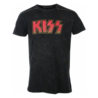 metál póló férfi Kiss - Classic Logo - ROCK OFF - KISSSWASH02MB