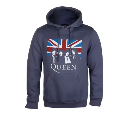 kapucnis pulóver férfi Queen - Vintage Union Jack - ROCK OFF - QUHD02MN