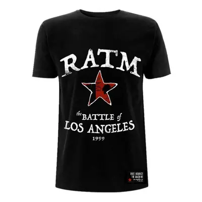 metál póló férfi Rage against the machine - Battle Star - NNM - RTRAMTSBBATTLE RATMTS05MB