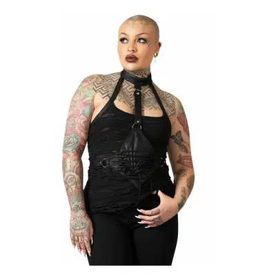 TOP női - Dystopian Halter - KILLSTAR - KSRA005570