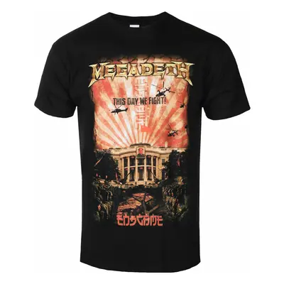 metál póló férfi Megadeth - China Whitehouse - ROCK OFF - MEGATS13MB