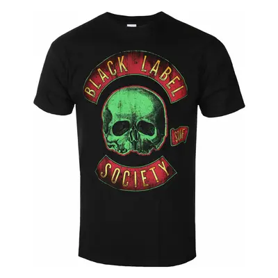 metál póló férfi Black Label Society - Skull Logo Colour - ROCK OFF - BLSTS05MB