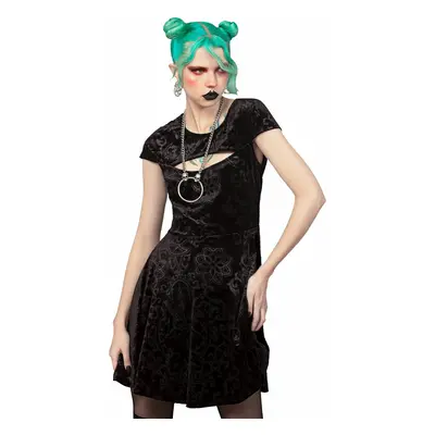 Női dressz KILLSTAR - Blasphemia Keyhole Skater - Fekete