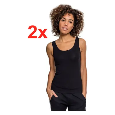 TOP női - Basic Stretch Top - URBAN CLASSICS - TB2132 - black