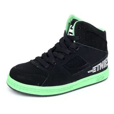 magasszárú cipő gyermek - ETNIES - BLACK-GREEN