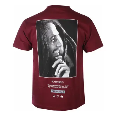 metál póló férfi Bob Marley - Life Forever - PRIMITIVE - papfa2278-bur