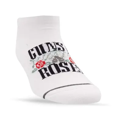 zokni PERRI'S SOCK - Guns N' Roses - LOGO LINER - FEHÉR