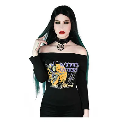 póló női - Witch Queen Bardot - KILLSTAR - KSRA003740