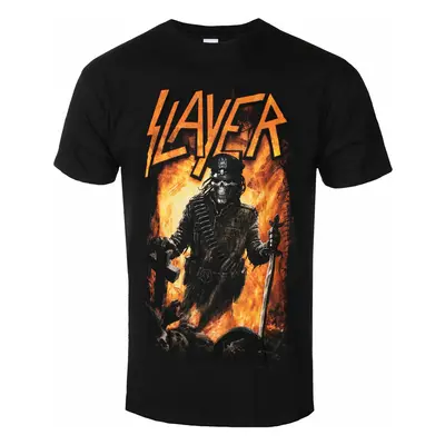 metál póló férfi Slayer - Aftermath BL - ROCK OFF - SLAYTEE78MB