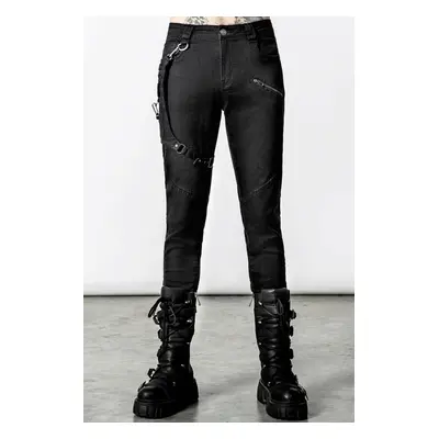 Unisex nadrág KILLSTAR - Decimation Jeans - Fekete