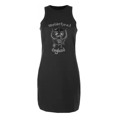 Női ruha Motörhead - ENGLAND FITTED DRESS - SZÉN - AMPLIFIED