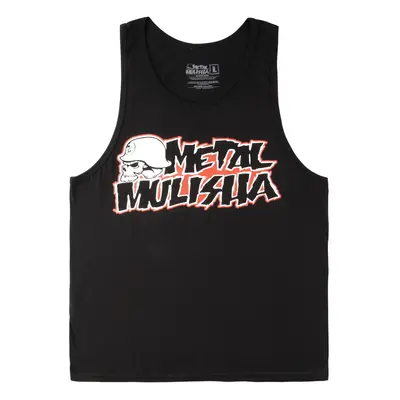 TOP férfi - CORPO BLK - METAL MULISHA - BLK_MMTTP1015.01