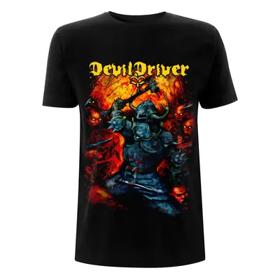 metál póló férfi Devildriver - Warrior - NNM - RTDDTSBWAR