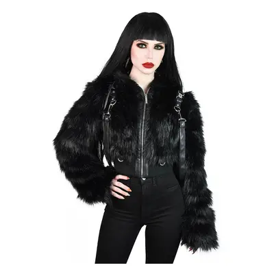 KILLSTAR Női dzseki - Night Creature Faux-Fur