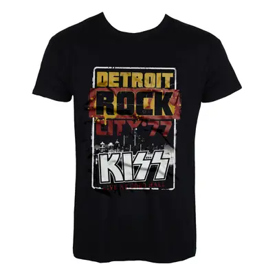 metál póló férfi Kiss - Detroit Rock City - HYBRIS - ER-1-KISS005-H68-6-BK