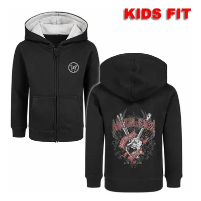 kapucnis pulóver gyermek - black - METAL-KIDS - 780.39.8.999