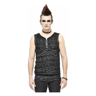 TOP férfi - Indestructable Punk Tank Top With Chains - DEVIL FASHION - TT163