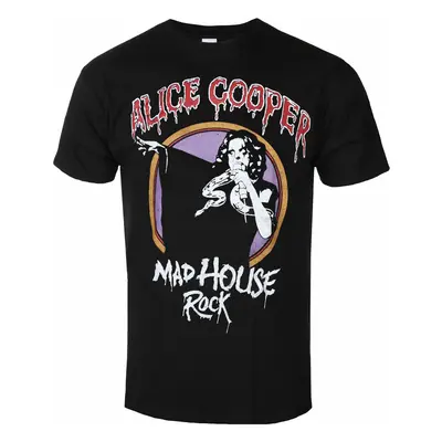 metál póló férfi Alice Cooper - Mad House Rock - ROCK OFF - ACTEE09MB