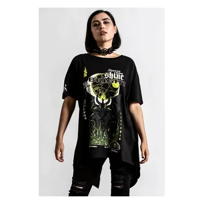 póló unisex - Shine Bright Split - KILLSTAR - KSRA004320