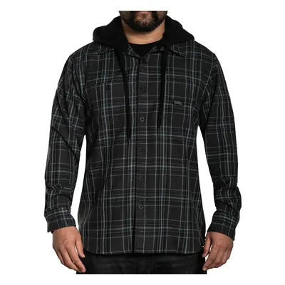 Férfi ing SULLEN - DARK TIDE HOODED FLANNEL