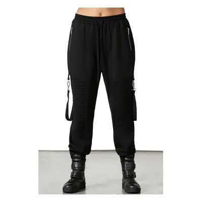 Unisex nadrág (melegítőnadrág) KILLSTAR - Scourge Joggers - Fekete