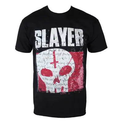 metál póló férfi Slayer - Undisputed Attitude Skull - ROCK OFF - SLAYTEE32MB