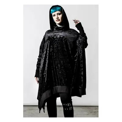 kapucnis pulóver unisex - Kazuku Velvet - KILLSTAR - KSRA004479