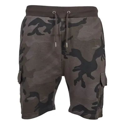 Férfi rövidnadrág URBAN CLASSICS - Camo Cargo Terry