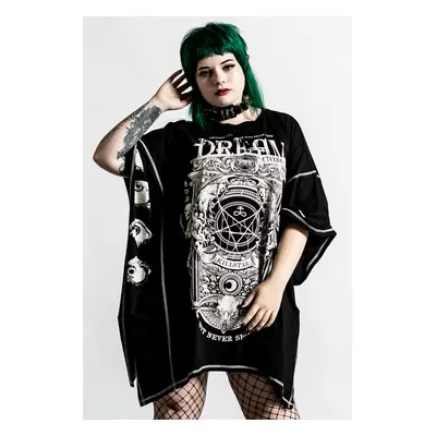 Női ruha (tunika) KILLSTAR - Insomnia Batwing - fekete