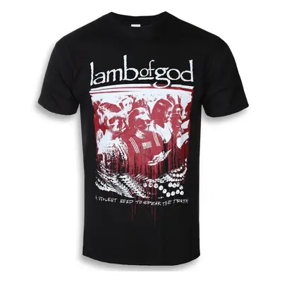 metál póló férfi Lamb of God - Enough Is Enough - ROCK OFF - LAMBTS05MB