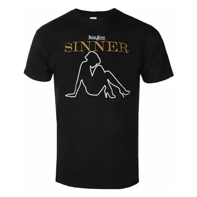 metál póló férfi Judas Priest - Sin After Sin Sinner Slogan - ROCK OFF - JPTEE23MB