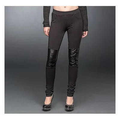 QUEEN OF DARKNESS női nadrág (leggings) - Black