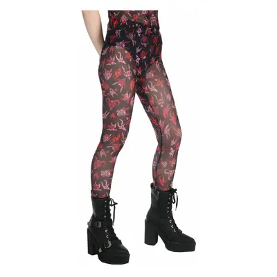 női nadrág (leggings) KILLSTAR - Devil-os - Fekete