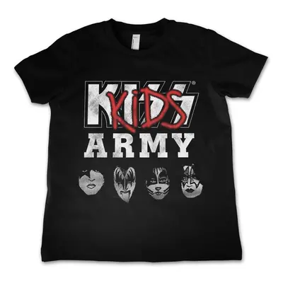 metál póló férfi gyermek Kiss - Army - HYBRIS - ER-12-KISS030-H68-5-BL