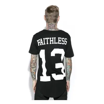 póló unisex - Faithless - BLACK CRAFT - PT003FL