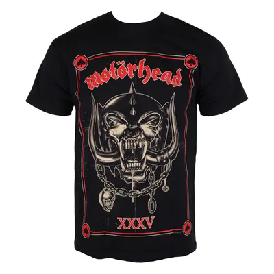 metál póló férfi Motörhead - Anniversary - ROCK OFF - MHEADTEE05MB