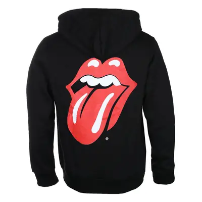 kapucnis pulóver férfi Rolling Stones - Classic Tongue - ROCK OFF - RSZHD04MB