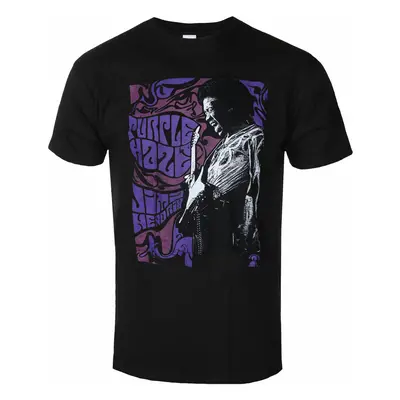 metál póló férfi Jimi Hendrix - Purple Haze - ROCK OFF - JHXTS09MB