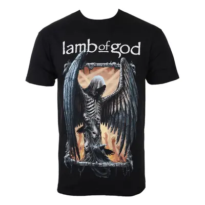 metál póló férfi Lamb of God - Winged Death - ROCK OFF - LAMBTS03MB