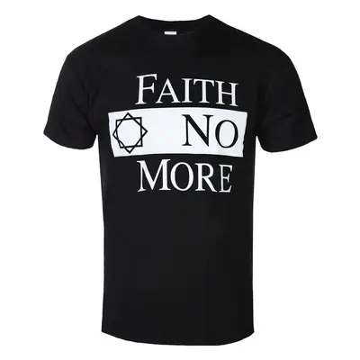 metál póló férfi Faith no More - Classic Logo V2 - ROCK OFF - FNMTS02MB