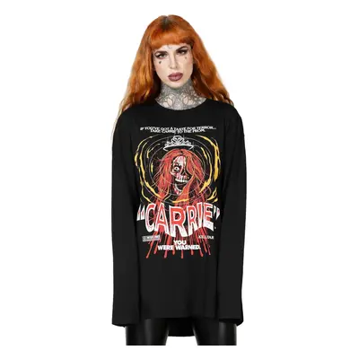 póló unisex Carrie - Warned - KILLSTAR - KSRA009699