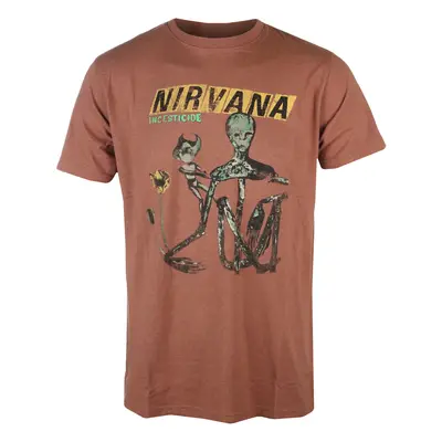 metál póló férfi Nirvana - Incesticide - ROCK OFF - NIRVTS58MBR