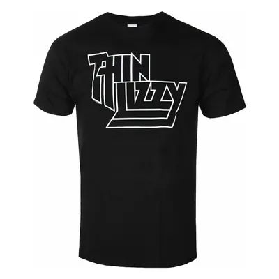 metál póló férfi Thin Lizzy - Logo - ROCK OFF - TLTS01MB