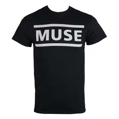 metál póló férfi Muse - Logo Black - NNM - RTMUSTSBLOG MUSETS01MWB